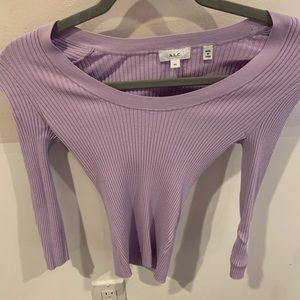 Lilac purple sweater
